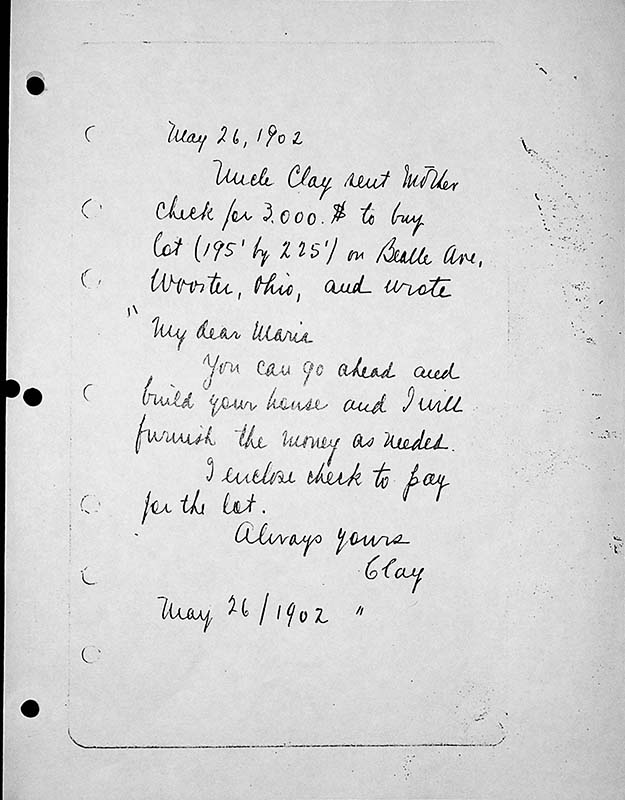 page 147 image in the Overholt Diary